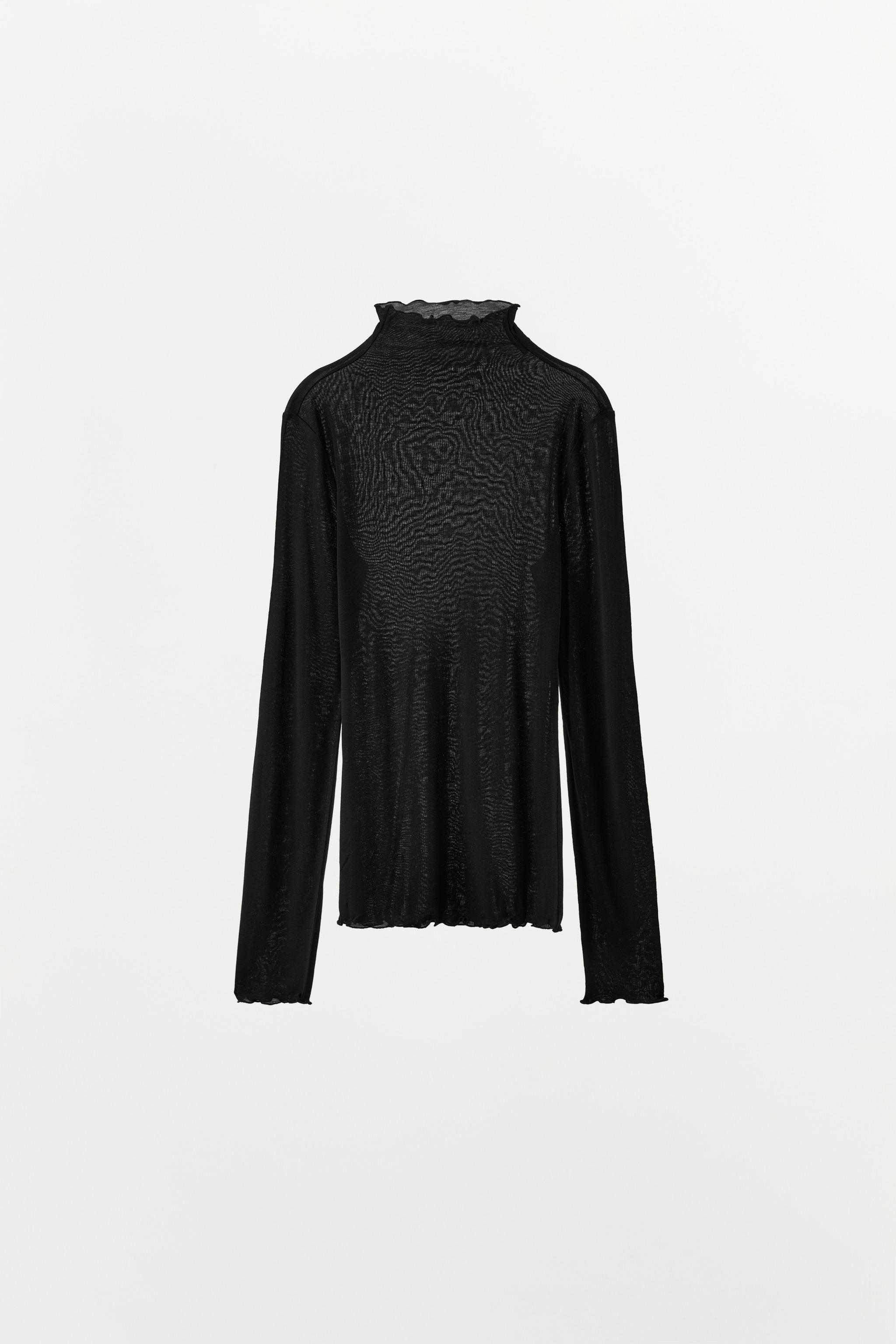 PLAIN T-SHIRT WITH LYOCELL